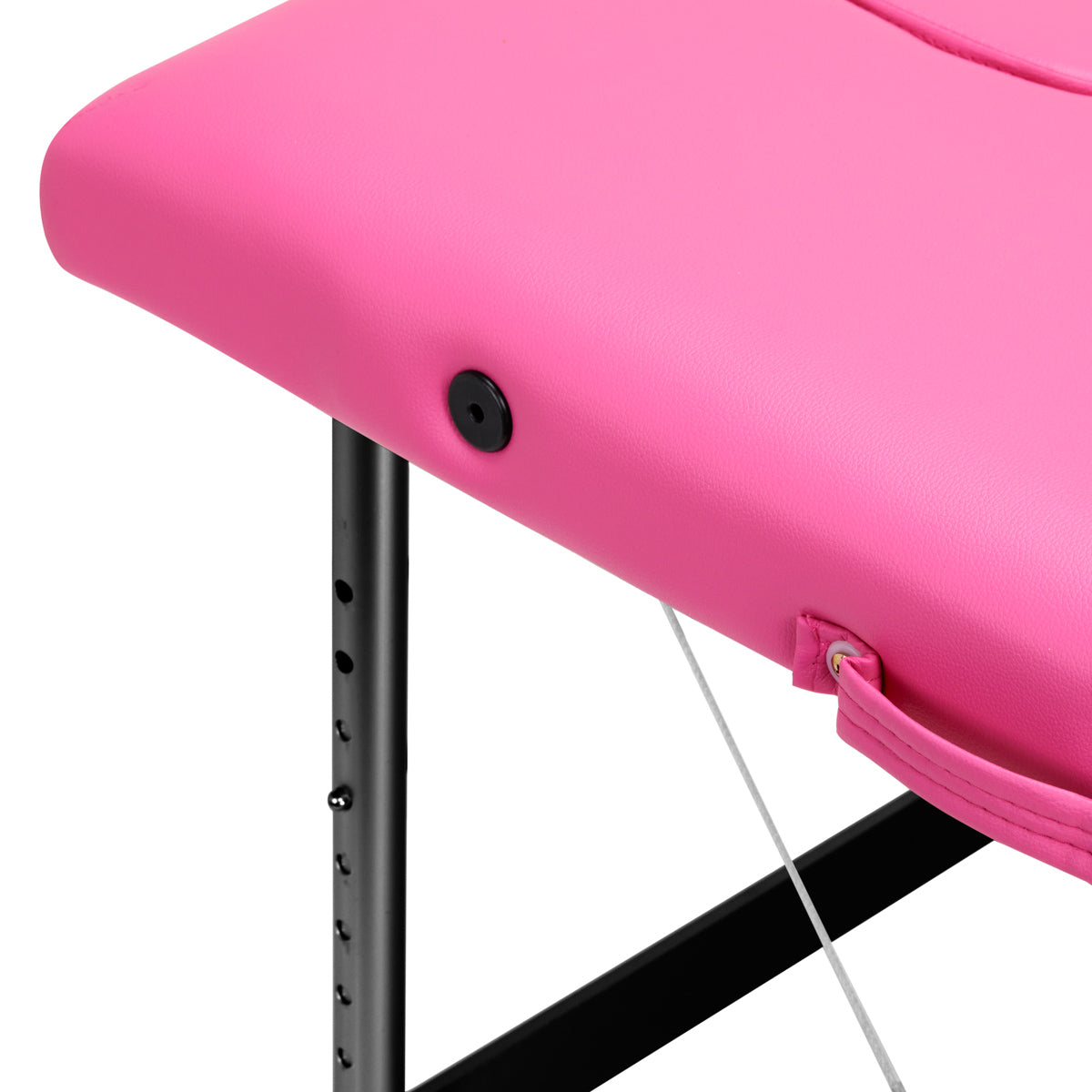 Table pliante Mobile Confort Alu 2P Rose & Noir