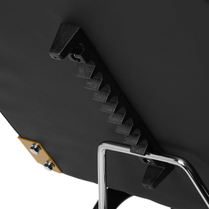Fauteuil ZENIA Noir ( Structure Or )