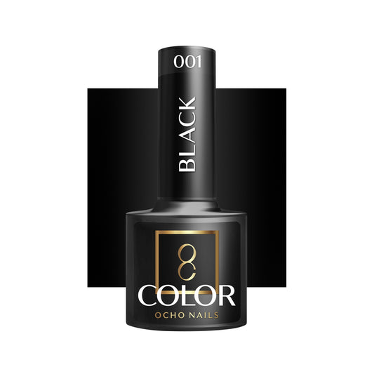 Vernis semi-permanent noir 002 – 5 g