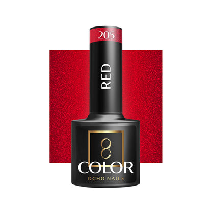 Vernis semi-permanent rouge 205 – 5 g