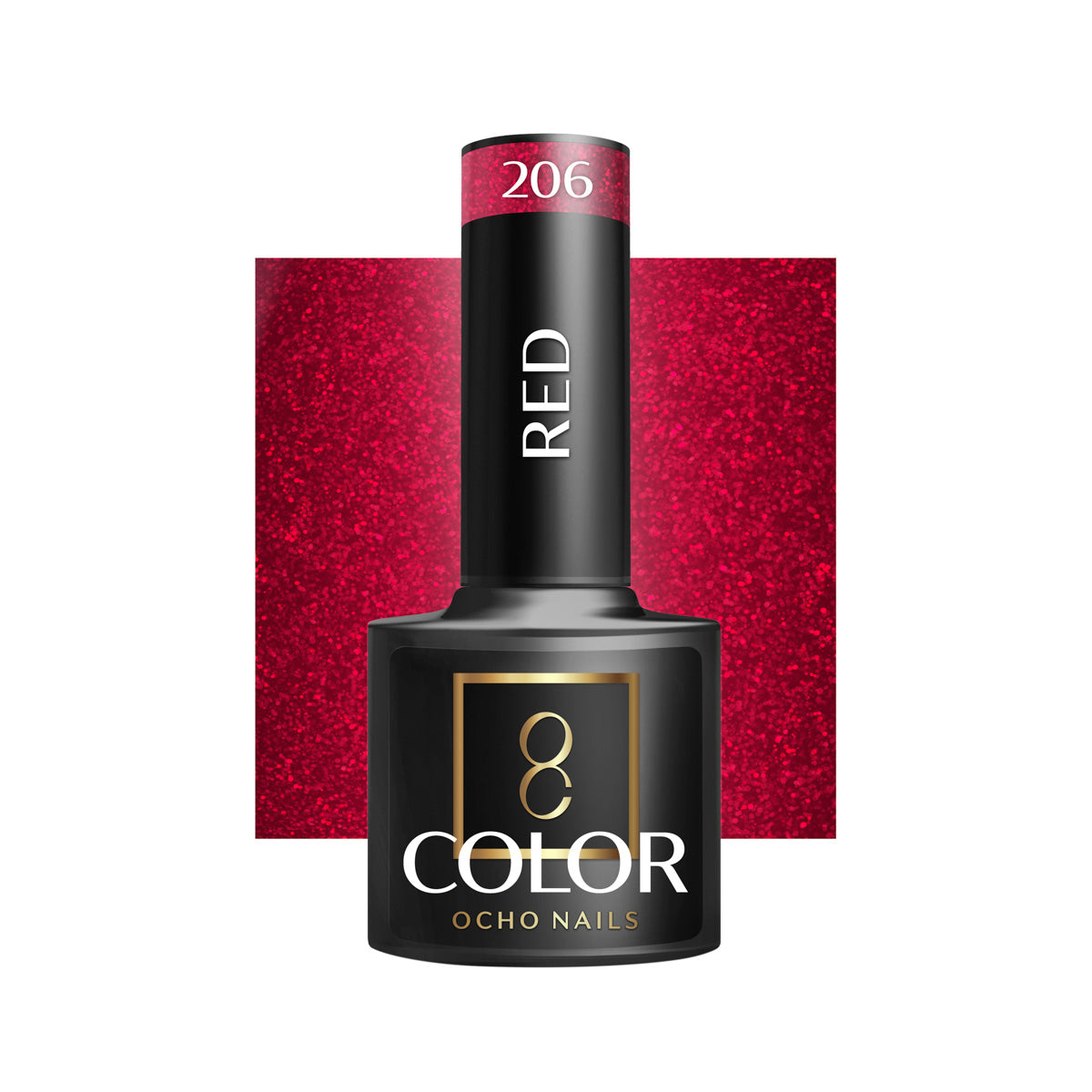 Vernis semi-permanent rouge 206 – 5 g