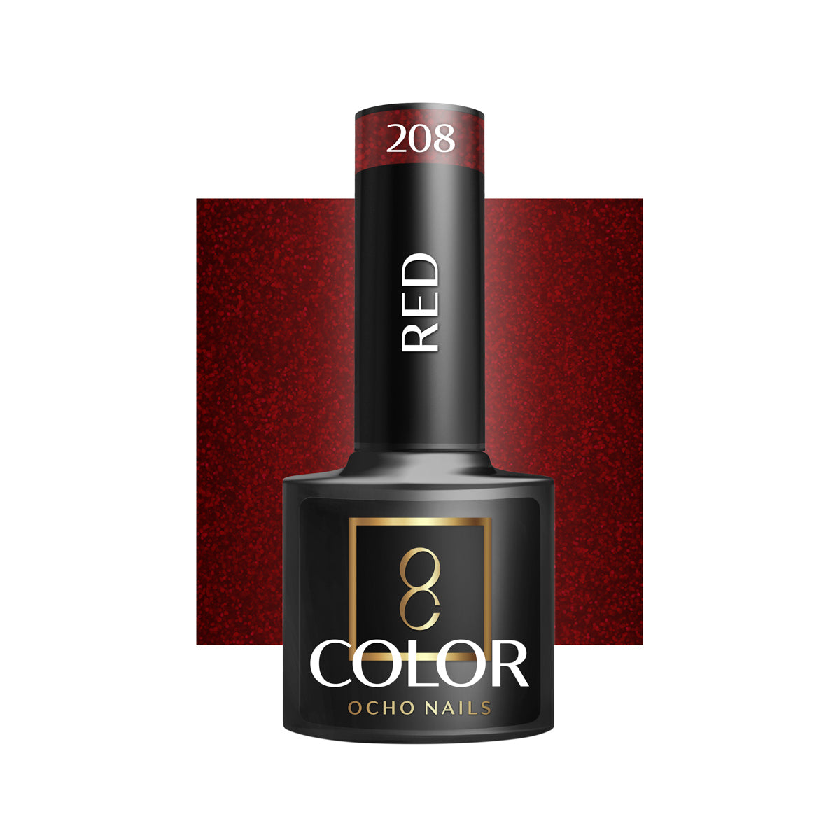 Vernis semi-permanent rouge 208 – 5 g