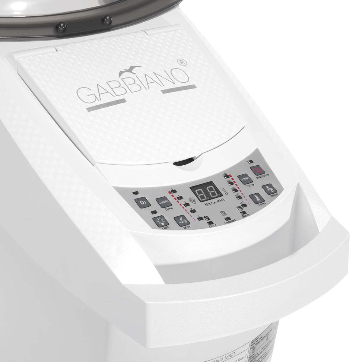 Gabbiano sauna capillaire sur pied 408D blanc avec ozone actif
