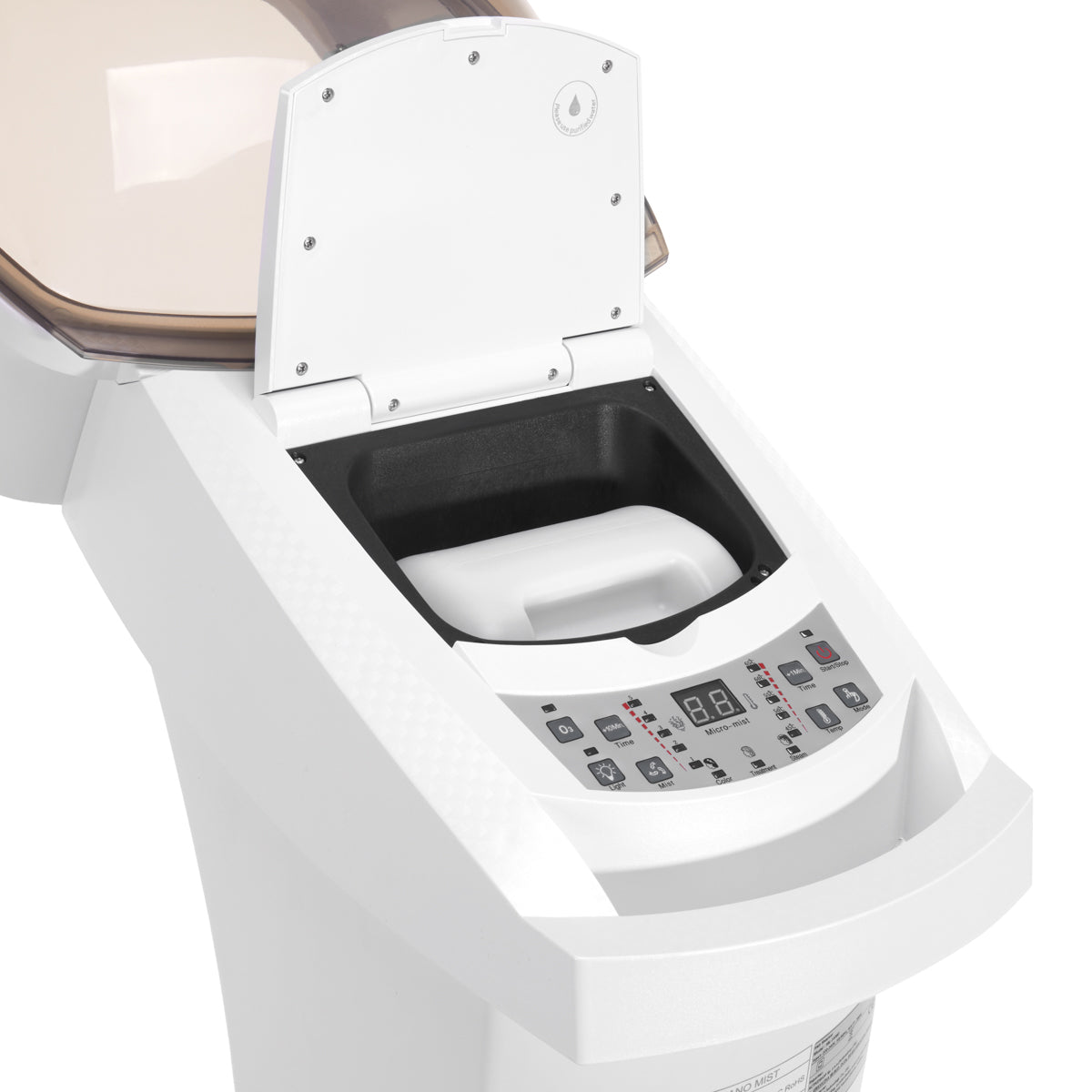 Gabbiano sauna capillaire sur pied 408D blanc avec ozone actif