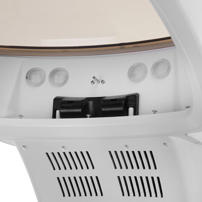 Gabbiano sauna capillaire sur pied 408D blanc avec ozone actif