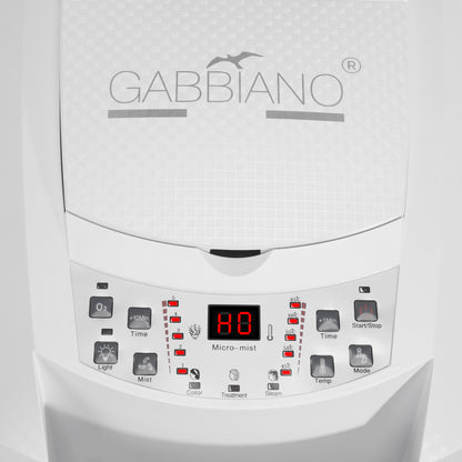 Gabbiano sauna capillaire sur pied 408D blanc avec ozone actif