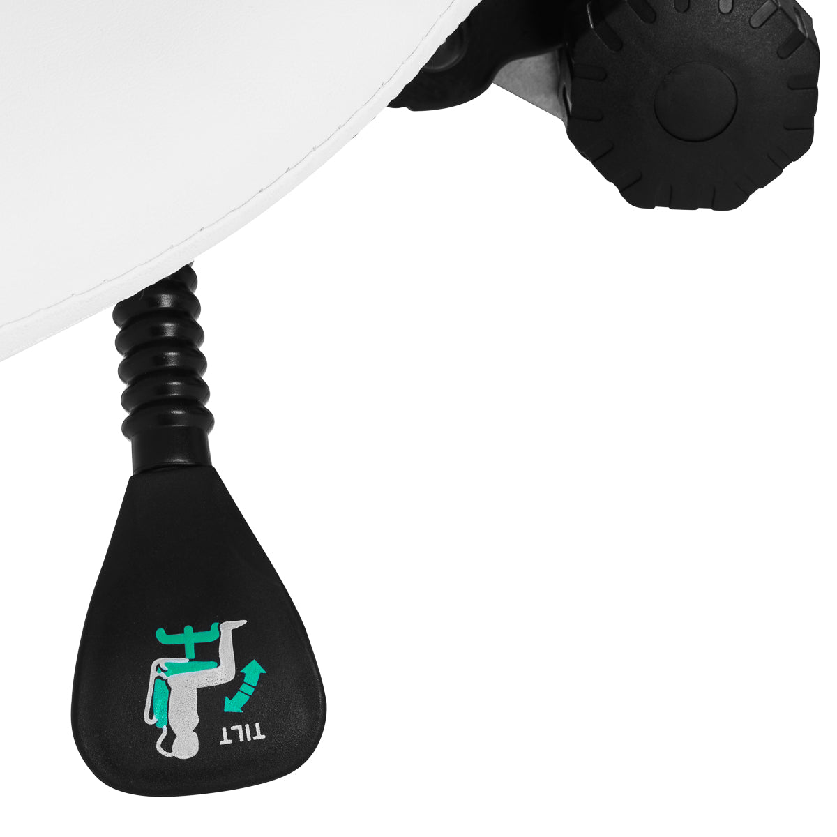 Tabouret cosmétique Comfort Gold Blanc