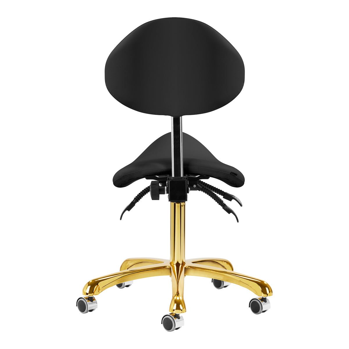 Tabouret cosmétique Comfort Gold Noir
