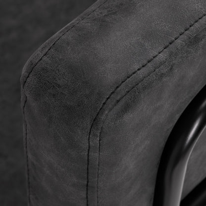 Fauteuil coiffeur Loft Vintage Noir