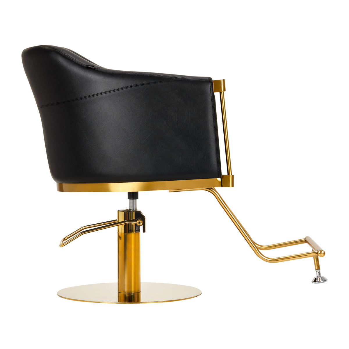 Fauteuil coiffeur Noble Or & Noir