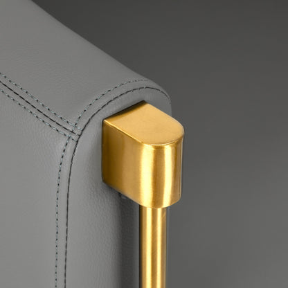 Fauteuil coiffeur Noble Or & Gris