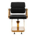 Fauteuil coiffeur Portiva Or & Noir