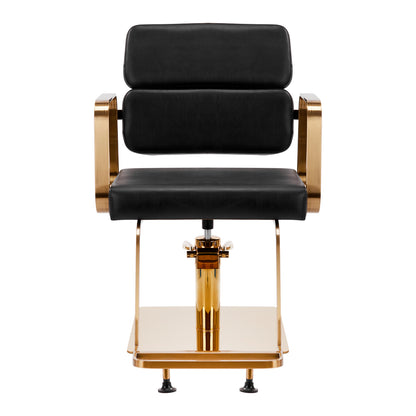 Fauteuil coiffeur Portiva Or & Noir