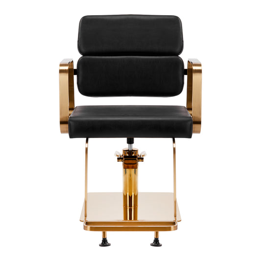 Fauteuil coiffeur Portiva Or & Noir