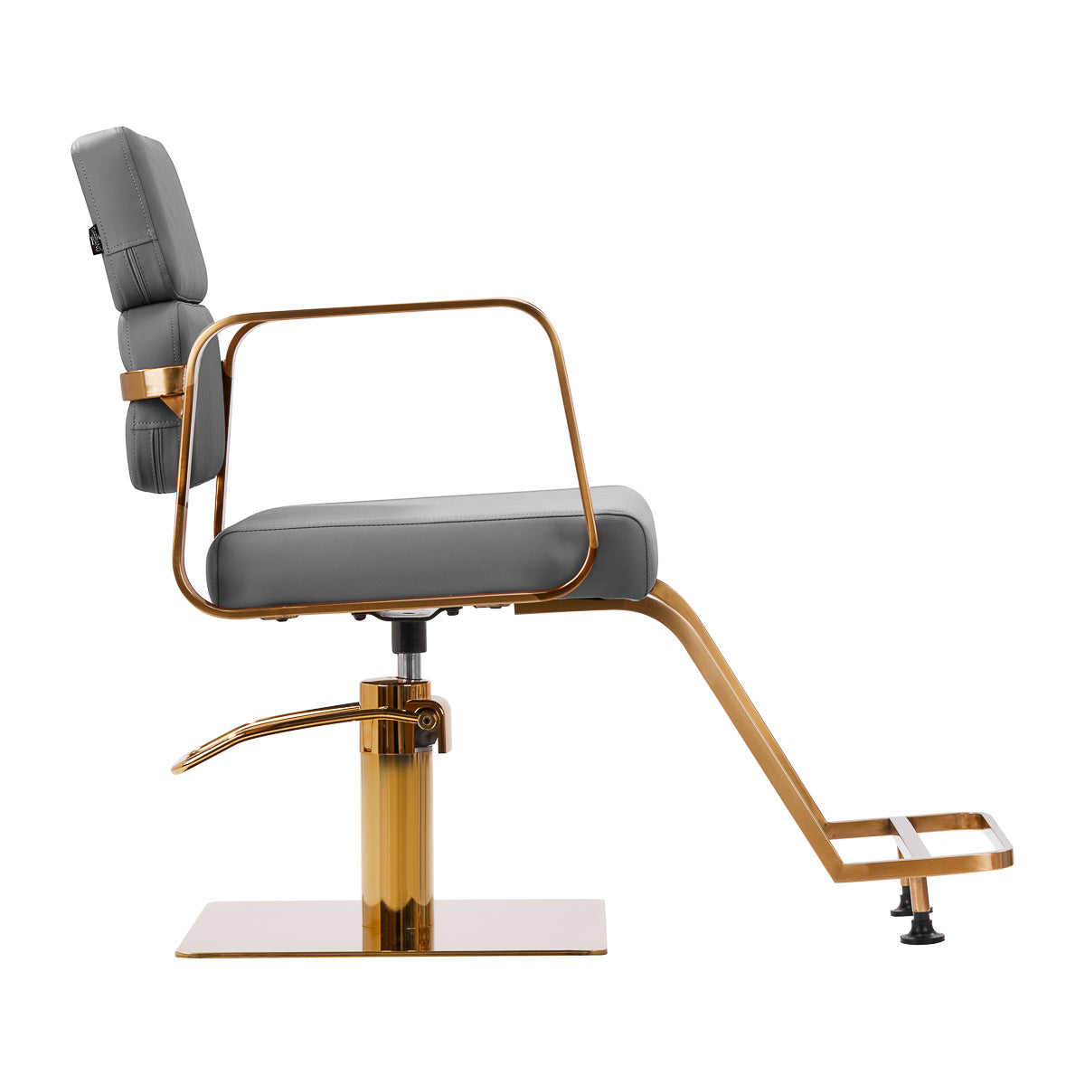 Fauteuil coiffeur Portiva Or & Gris