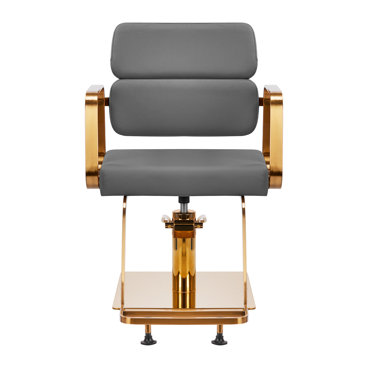 Fauteuil coiffeur Portiva Or & Gris