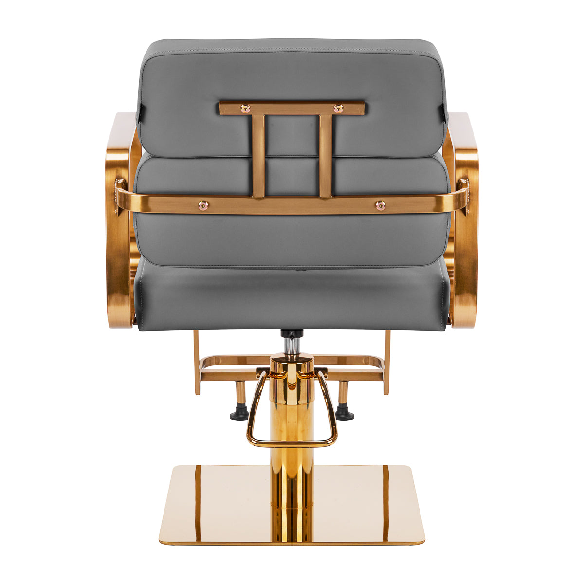 Fauteuil coiffeur Portiva Or & Gris