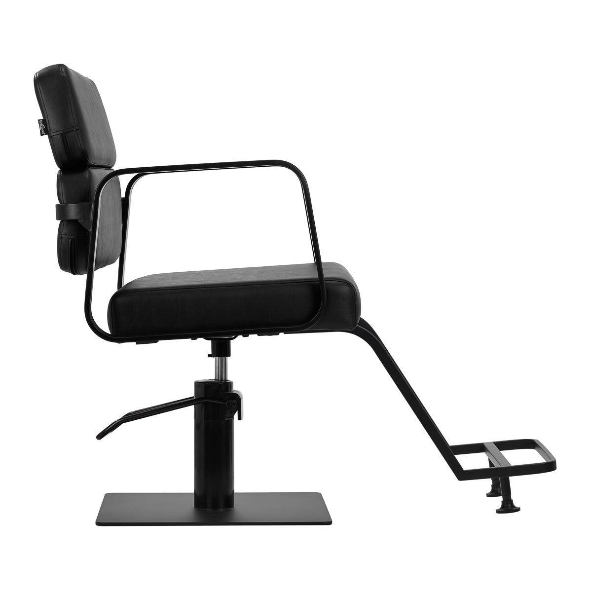 Fauteuil coiffeur Portiva Noir & Noir