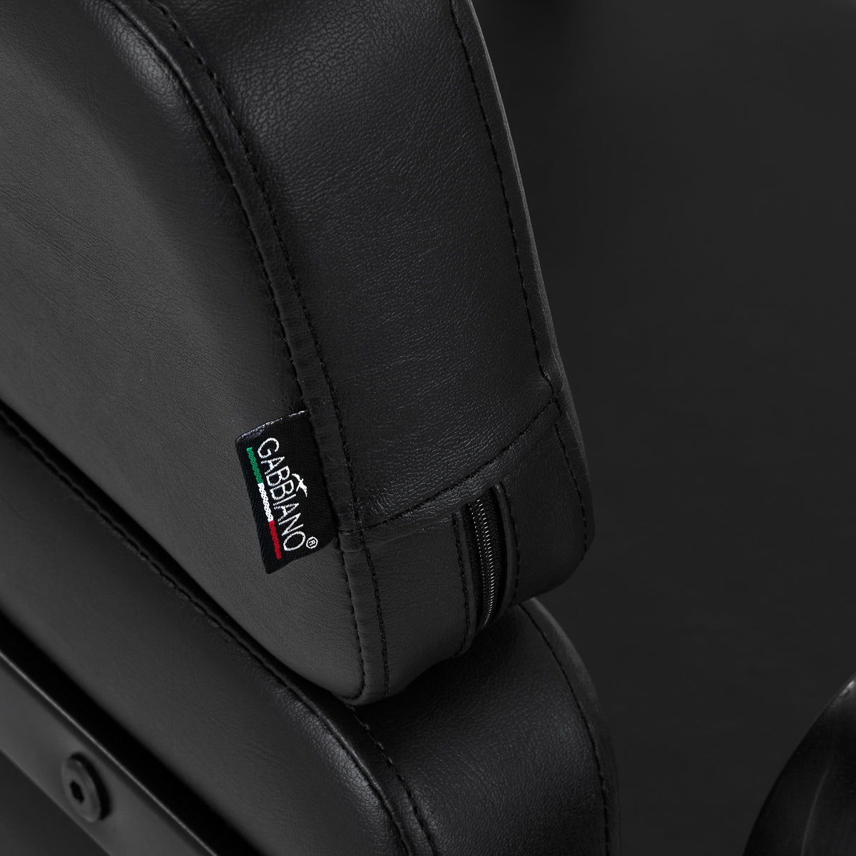 Fauteuil coiffeur Portiva Noir & Noir