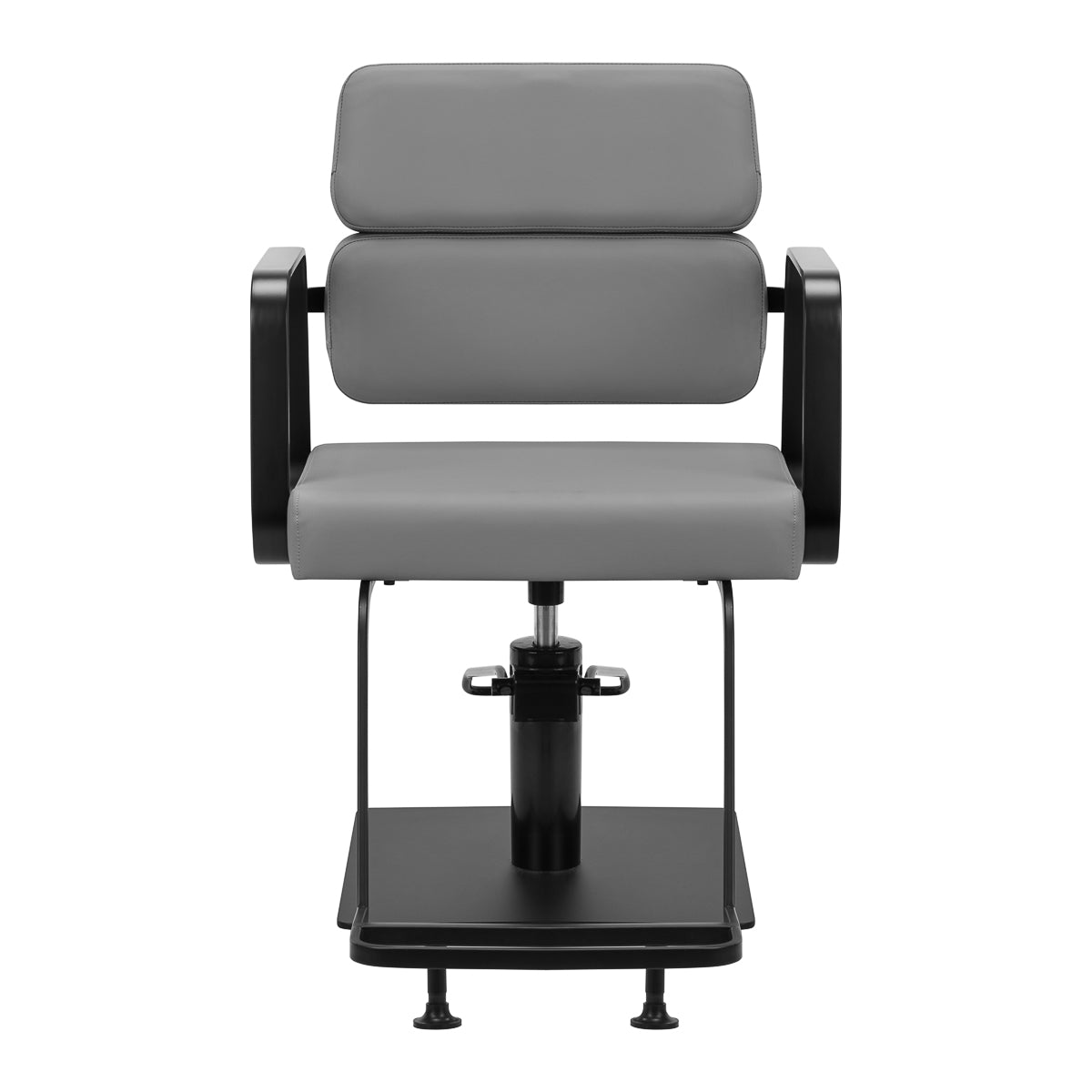 Fauteuil coiffeur Portiva Noir & Gris