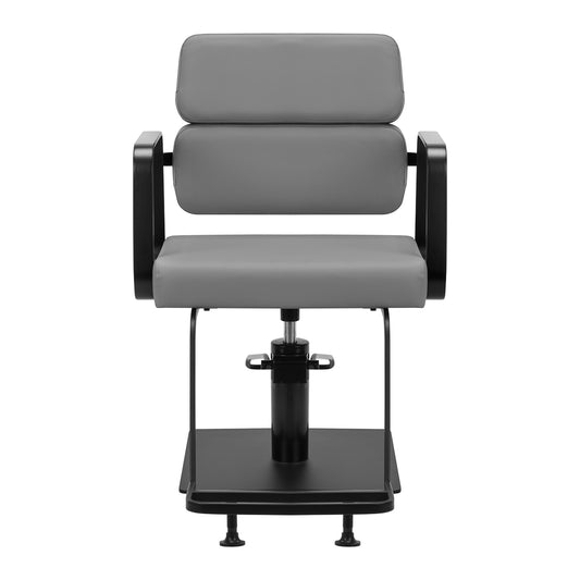 Fauteuil coiffeur Portiva Noir & Gris
