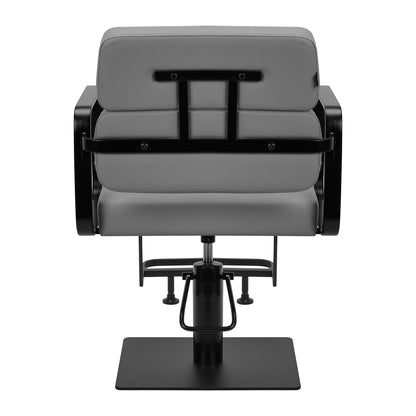 Fauteuil coiffeur Portiva Noir & Gris