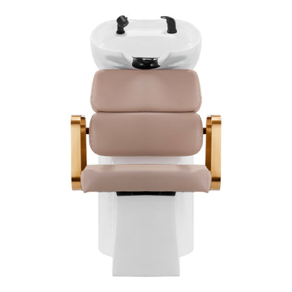 Bac à shampoing Portiva Or & Beige