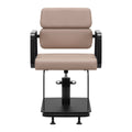 Fauteuil coiffeur Portiva Noir & Beige