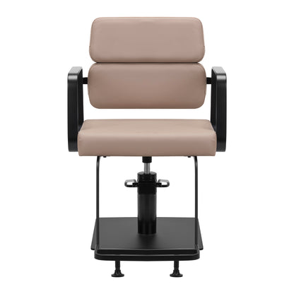 Fauteuil coiffeur Portiva Noir & Beige