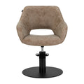 Fauteuil coiffeur Velora Brun Vintage