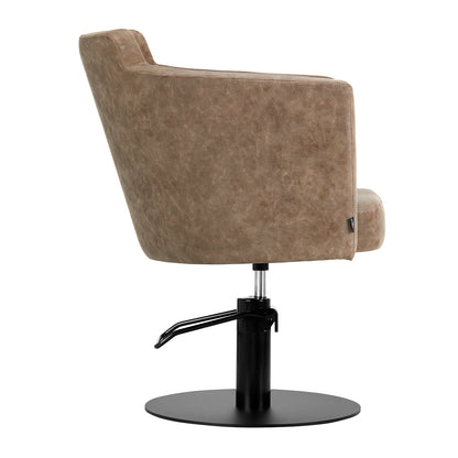 Fauteuil coiffeur Quadria Brun Vintage