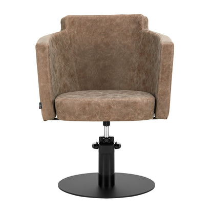 Fauteuil coiffeur Quadria Brun Vintage