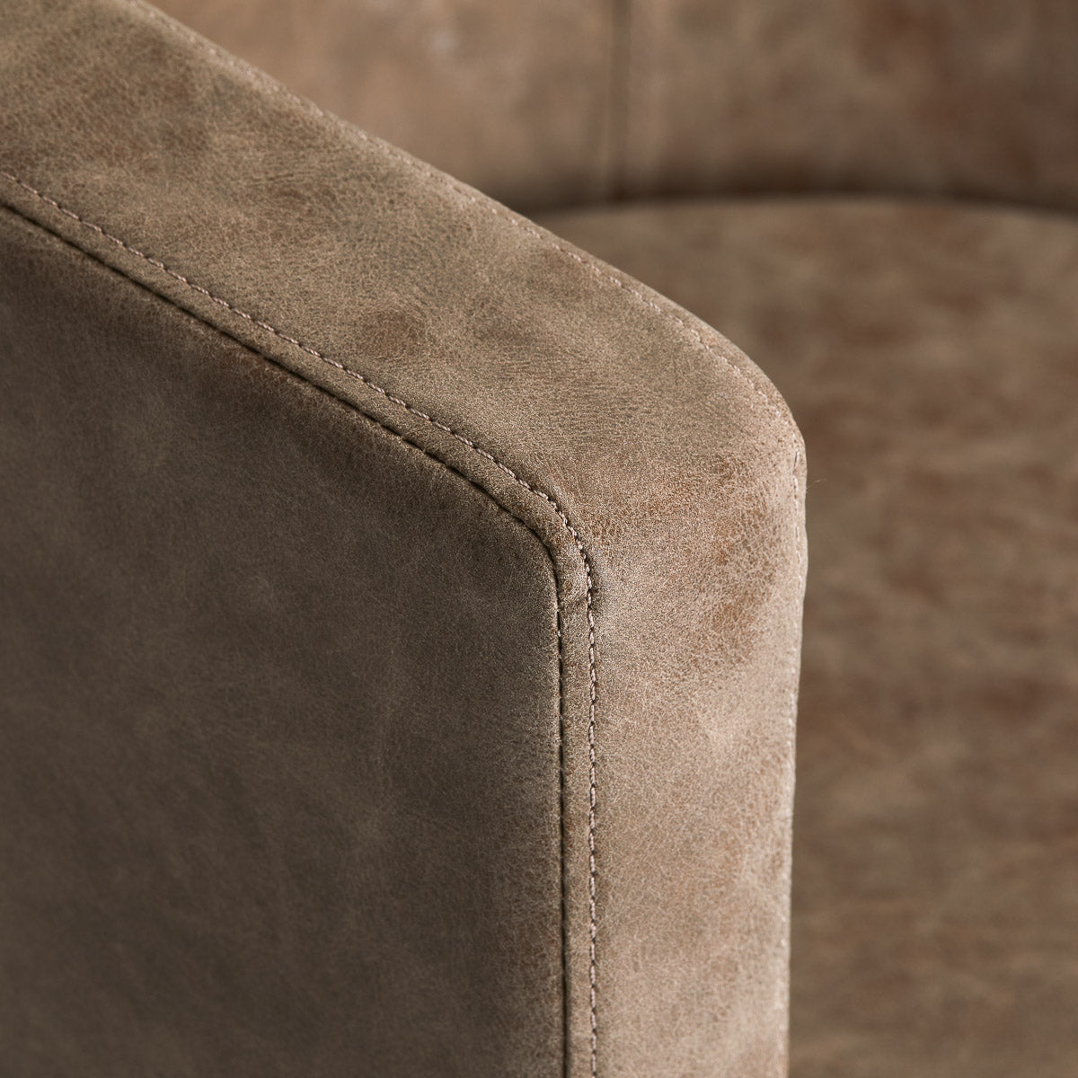Fauteuil coiffeur Quadria Brun Vintage