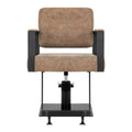 Fauteuil coiffeur Verona Brun Vintage