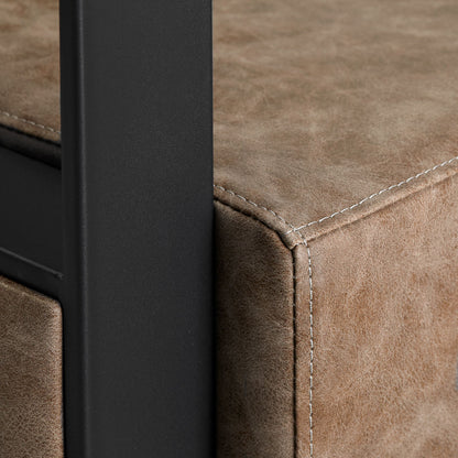 Fauteuil coiffeur Verona Brun Vintage