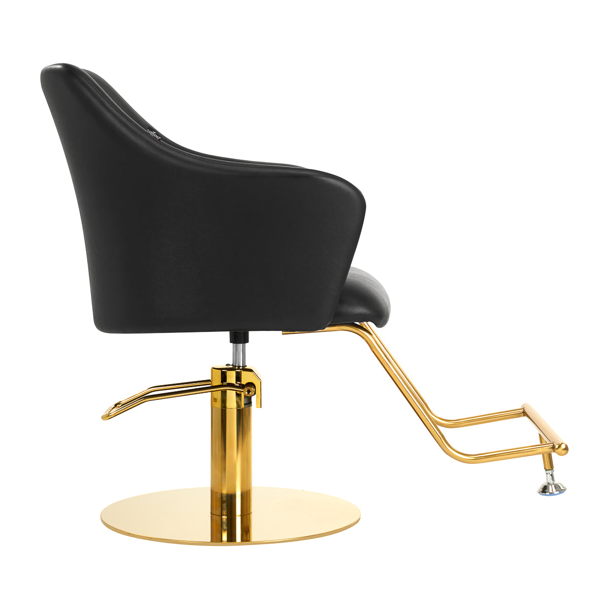 Fauteuil coiffeur Riviera Or & Noir