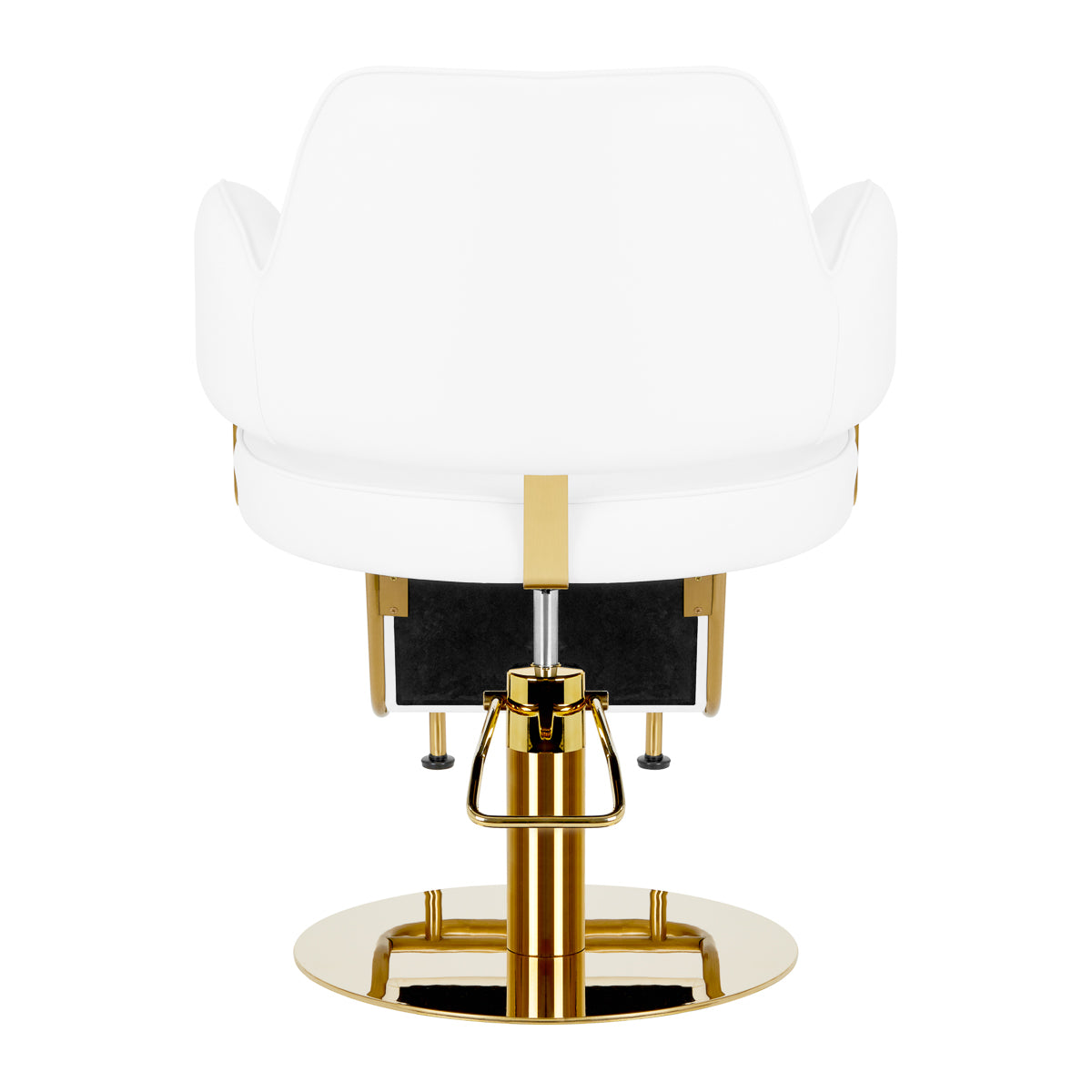 Fauteuil coiffeur Eleganza Or & Blanc