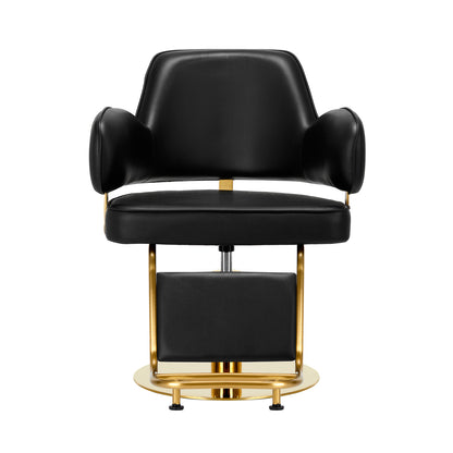 Fauteuil coiffeur Eleganza Or & Noir