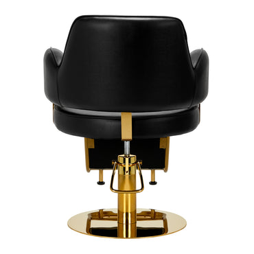 Fauteuil coiffeur Eleganza Or & Noir