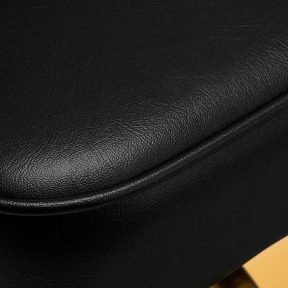 Fauteuil coiffeur Eleganza Or & Noir