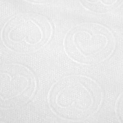 Draps de soin jetables motif cœurs – 20 pcs