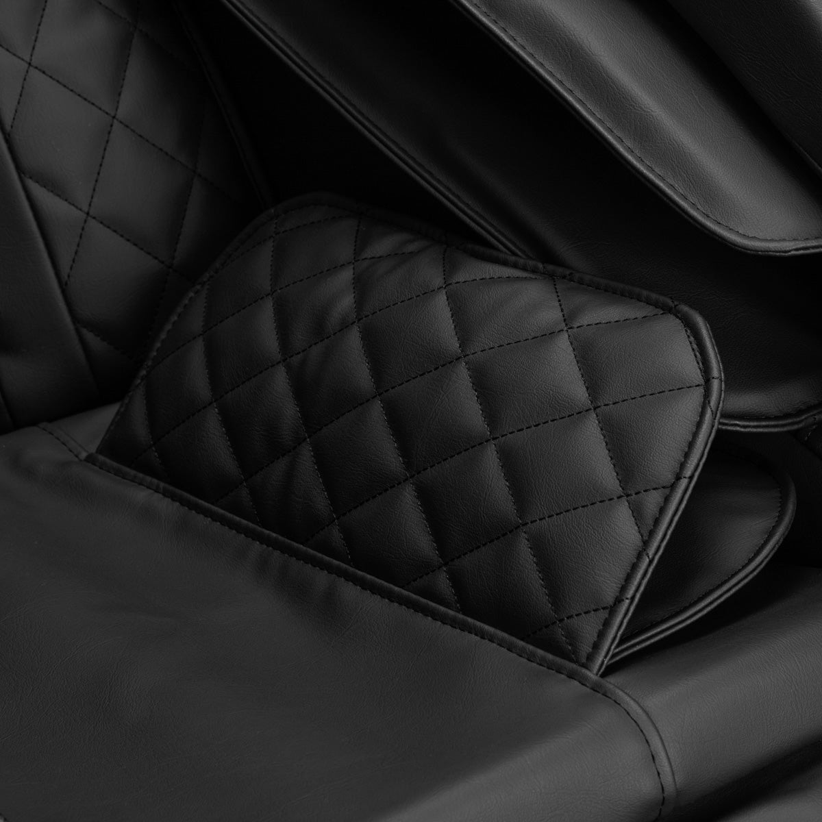 Fauteuil massant Relax Essential Noir & Rouge