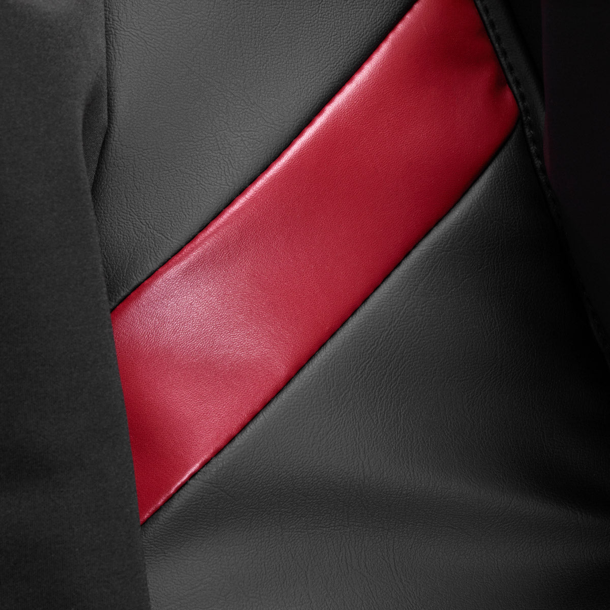 Fauteuil massant Relax Essential Noir & Rouge