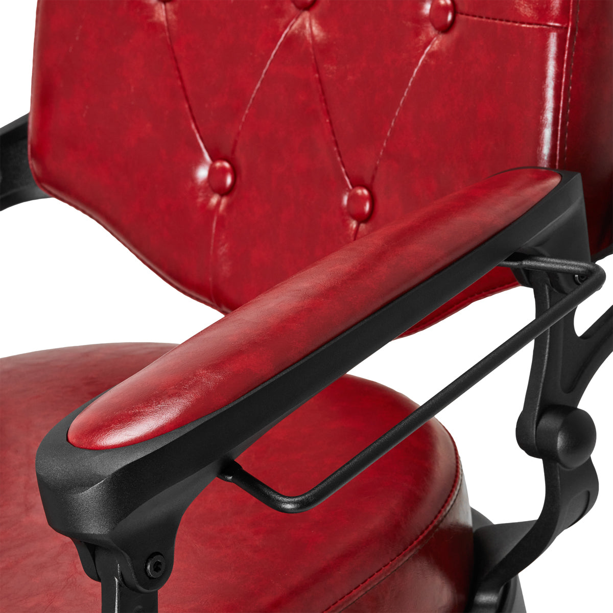 Fauteuil barbier Senator Rouge