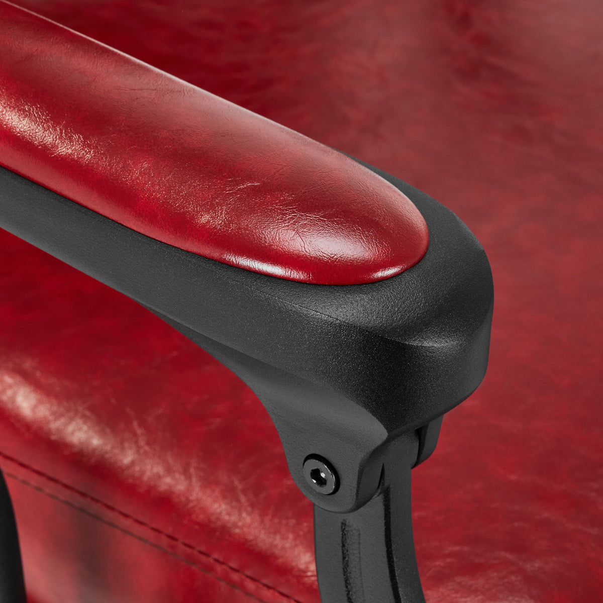 Fauteuil barbier Senator Rouge
