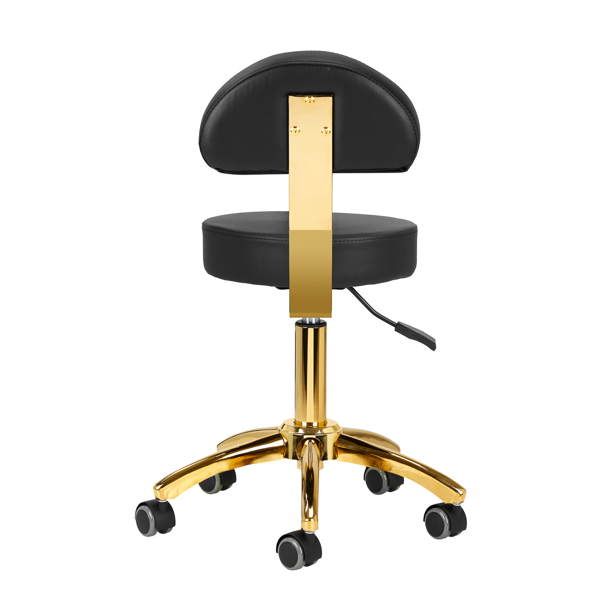 Tabouret cosmétique Studio Gold Noir