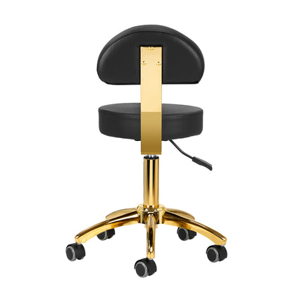 Tabouret cosmétique Studio Gold Noir