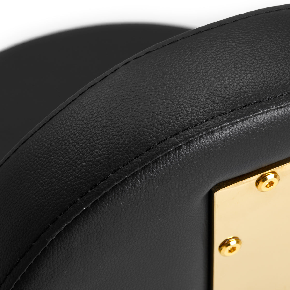 Tabouret cosmétique Studio Gold Noir