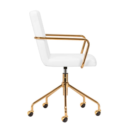 Chaise cosmétique Prestige Chair Or & Blanc