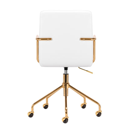 Chaise cosmétique Prestige Chair Or & Blanc